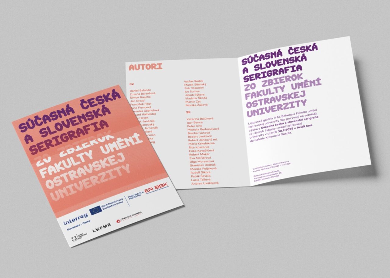 Současná česká a slovenská serigrafie ze sbírek Fakulty umění OU