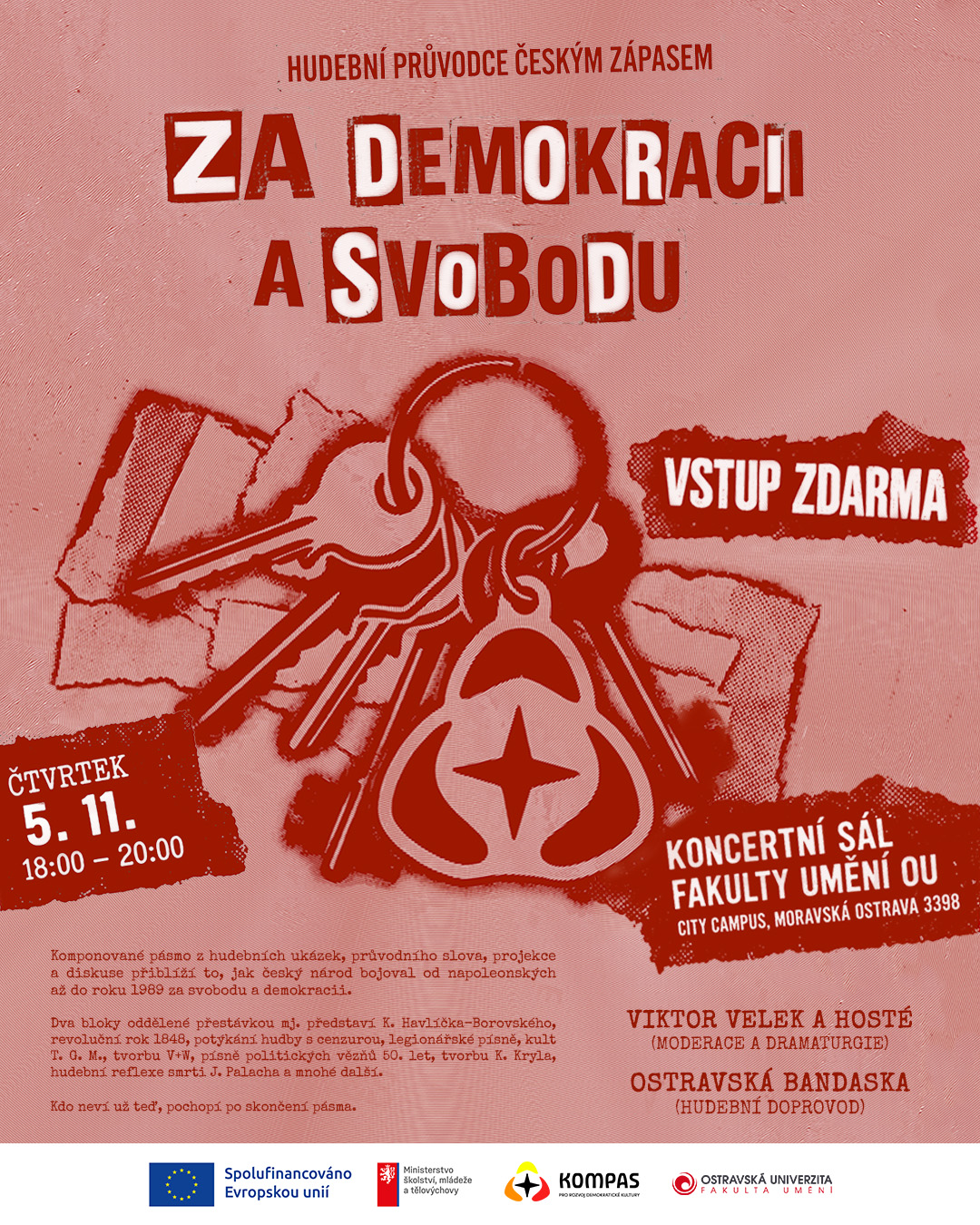 Hudební průvodce českým zápasem za demokracii a svobodu